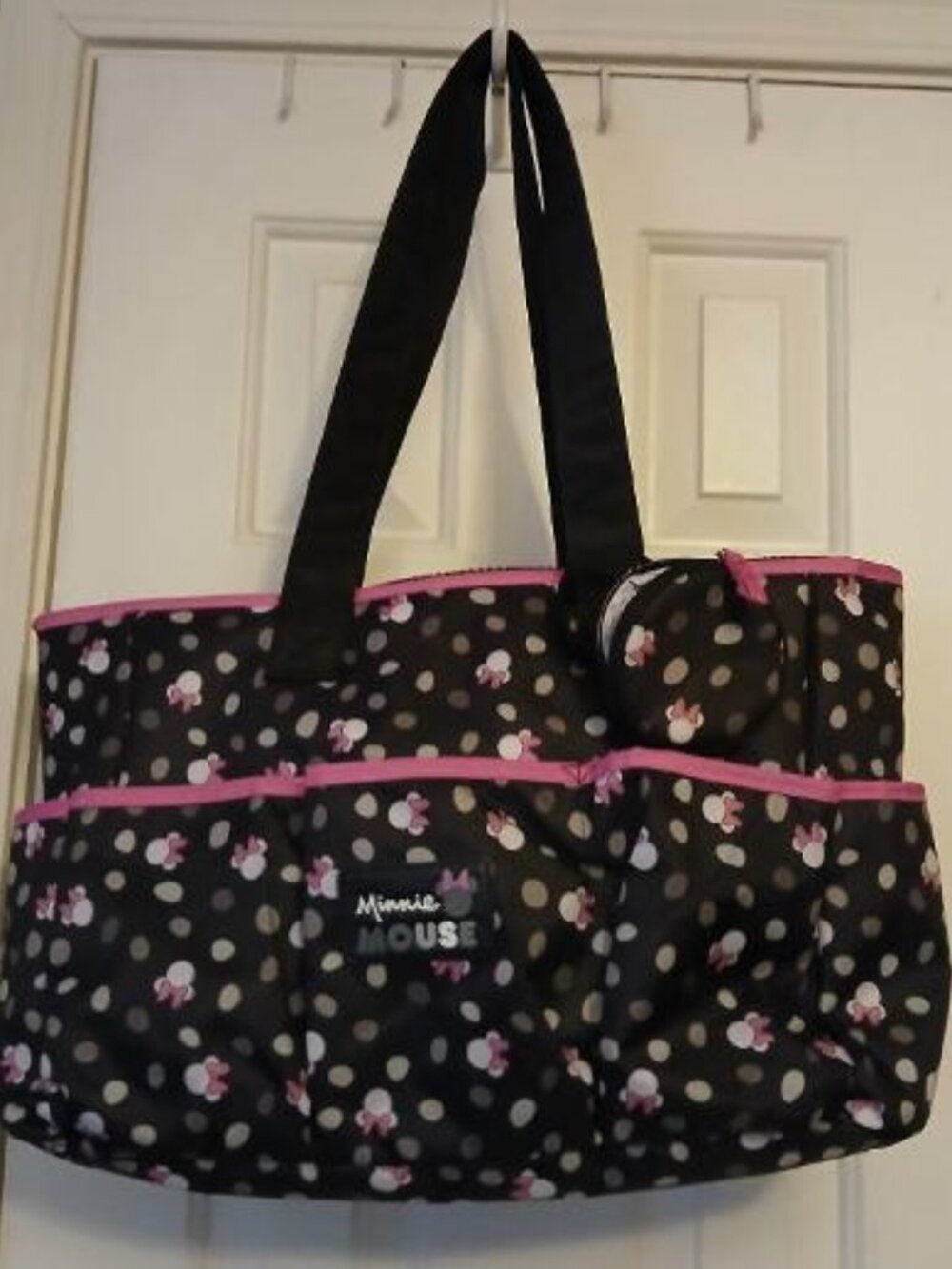 Disney Minni Mouse baby bag or tote with various pockets